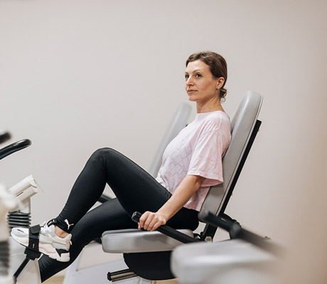 Neu renovierter Fitnessbereich